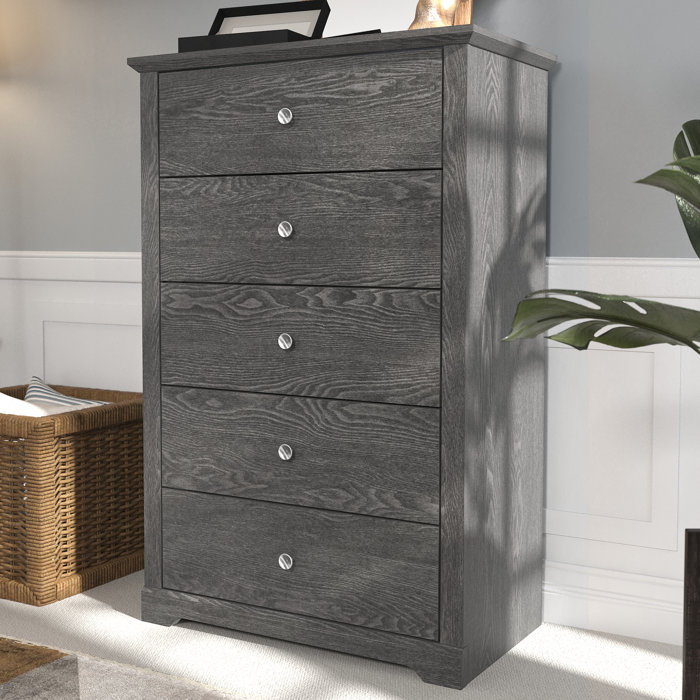 Kepner 5 Drawer 30.7'' W Dresser & Reviews Wayfair